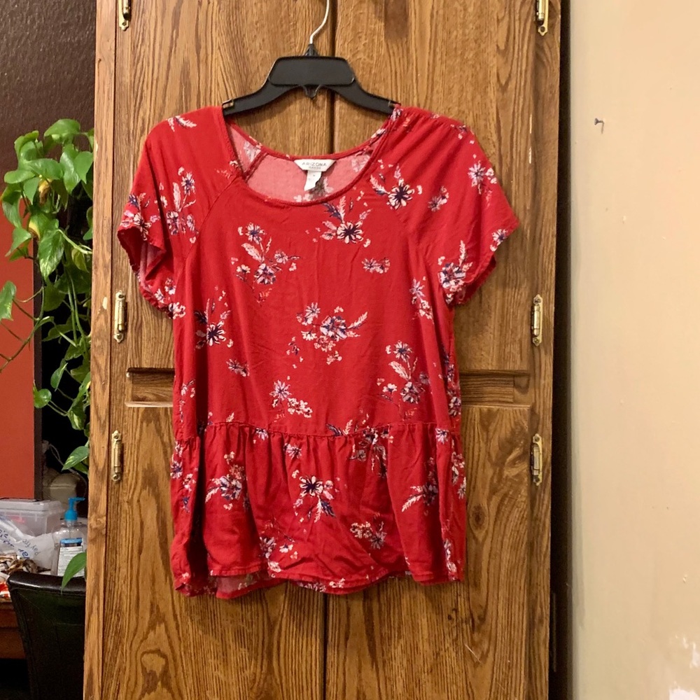 Dillards Peplum Top